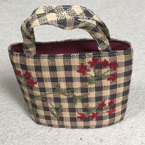 Beautiful straw handbag